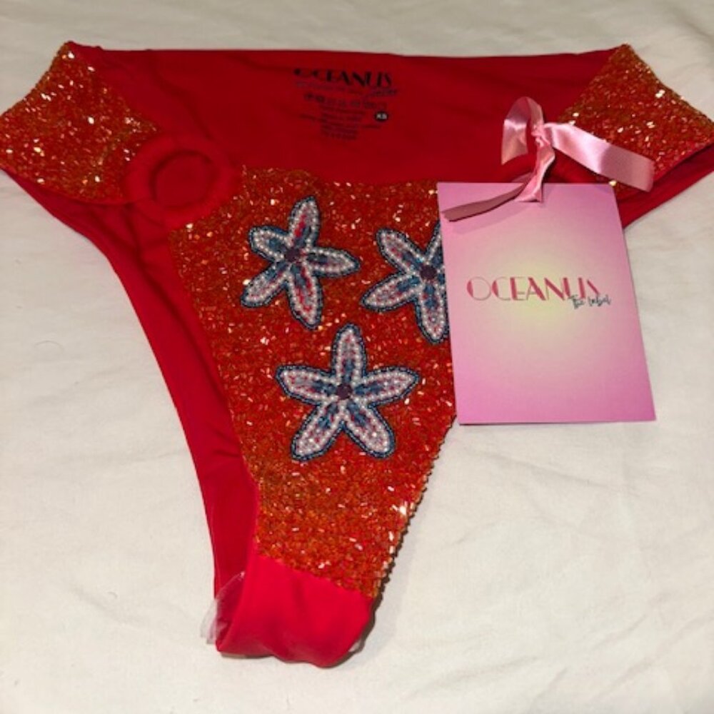 Oceanus- Mia's Marina Bikini Bottom XS